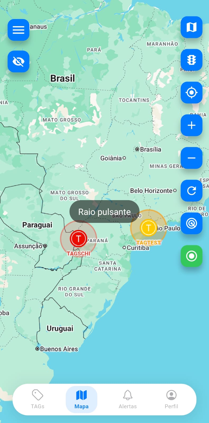 Raio Pulsante