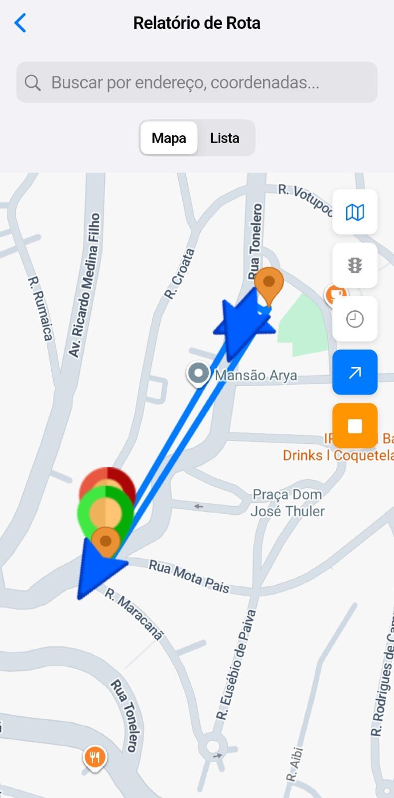 Rota no Mapa 2
